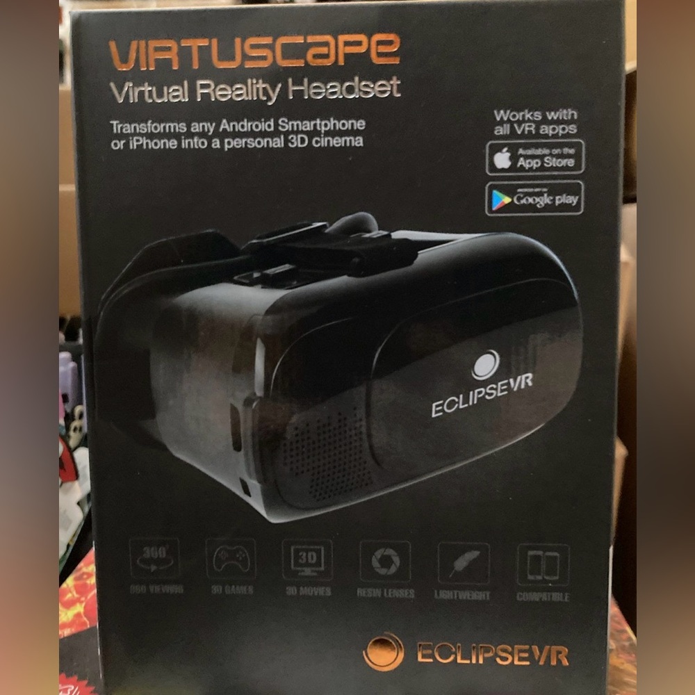 Eclipse VirtuScape VR Headset - Black